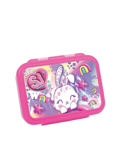 SJGANG BOY & GIRL Portamerenda per asilo, elementari 0,85 L soft lillac - Borse e accessori kids