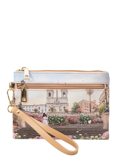 YNOT YESBAG SPECIAL  Pochette piatta con polsierina floral - Borse Donna