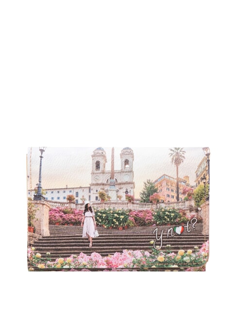 YNOT YESBAG  Portafoglio medio floral - Portafogli Donna