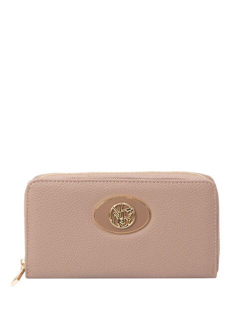 YNOT EMILY Portafoglio zip around nude - Portafogli Donna