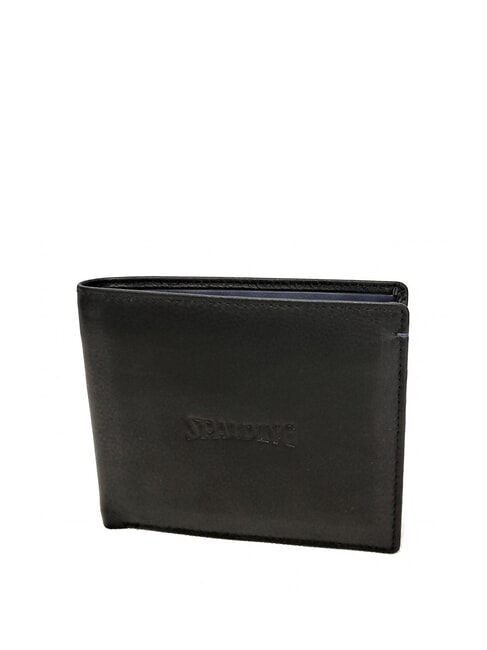 SPALDING COLOR  Portafoglio in pelle nero - Portafogli Uomo