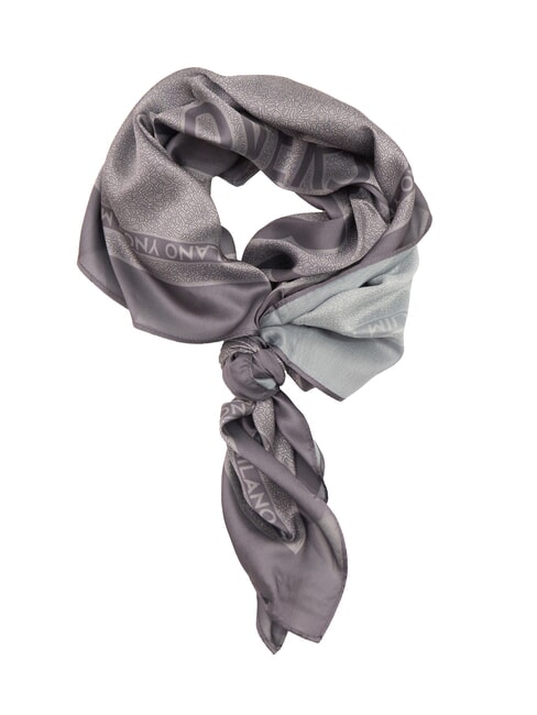 YNOT STAMPA ALL OVER Foulard quadrato in seta toupe - Sciarpe