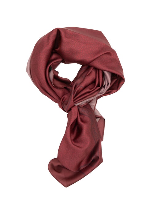 YNOT STAMPA ALL OVER Foulard rettangolare in seta cherry - Sciarpe