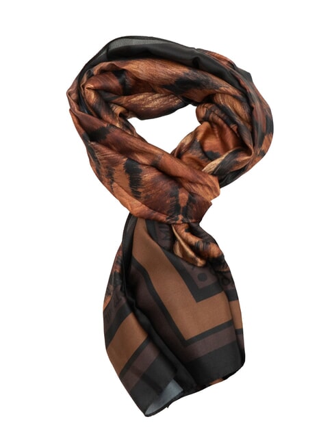 YNOT STAMPA ALL OVER Foulard rettangolare in seta tiger - Sciarpe