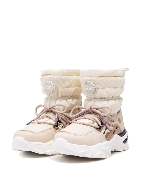 COLMAR WARMER FUN KIDS Scarponcini da neve beige/gold/dklilac - Scarpe Bambino
