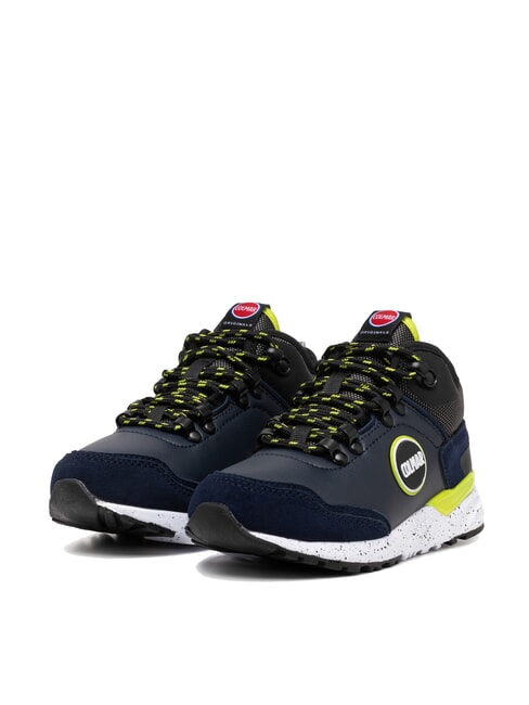 COLMAR COOPER AKT KIDS Sneakers a stivaletto navy/pista - Scarpe Bambino
