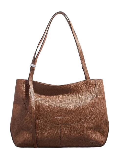 GIANNI CHIARINI MINERVA Borsa shopping in pelle castoro - Borse Donna