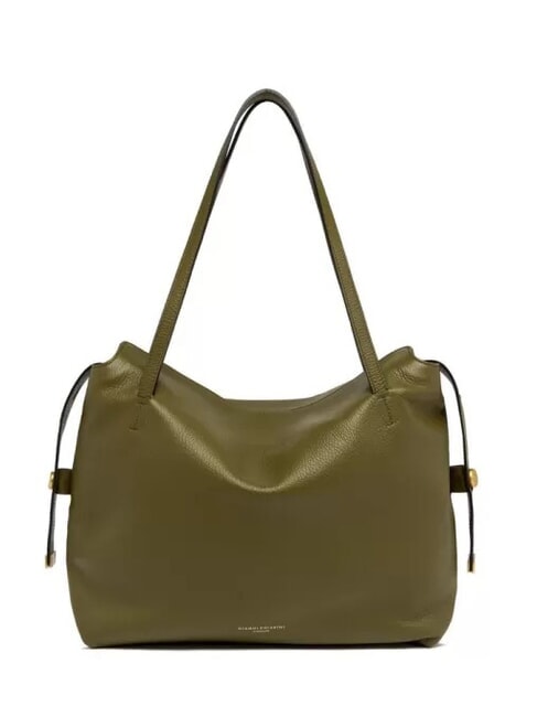 GIANNI CHIARINI ORIANA  Borsa a spalla, in pelle moss - Borse Donna