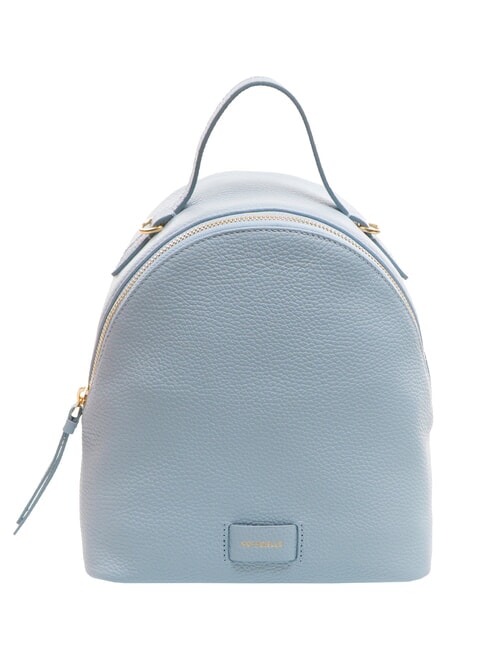 COCCINELLE VOILE Zaino mini in pelle martellata mist blue - Borse Donna