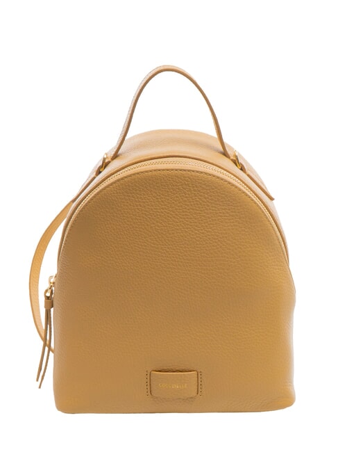 COCCINELLE VOILE Zaino mini in pelle martellata fresh beige - Borse Donna