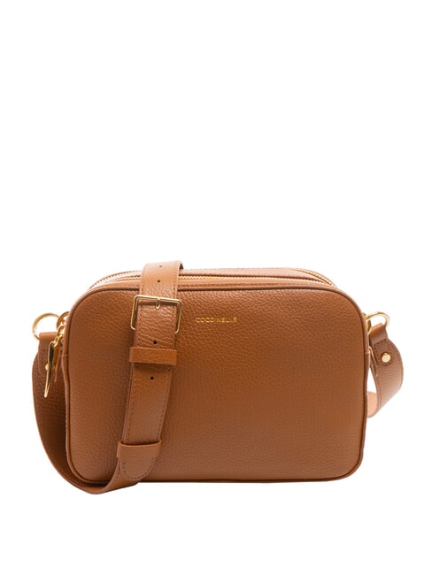 COCCINELLE ALPHA Borsa camera case in pelle martellata CUIR - Borse Donna