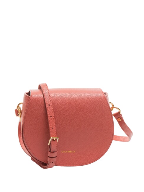 COCCINELLE ALPHA Borsa mini tracolla pelle martellata pot - Borse Donna
