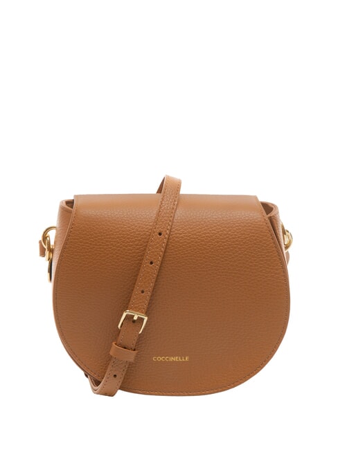 COCCINELLE ALPHA Borsa mini tracolla pelle martellata CUIR - Borse Donna