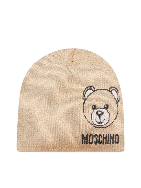 MOSCHINO TEDDY Berretto a calottina oro - Cappelli