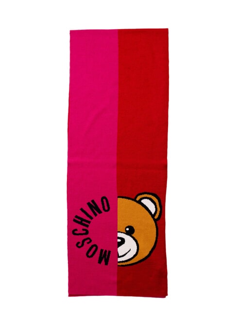 MOSCHINO BICOLOR Sciarpa rosso - Sciarpe