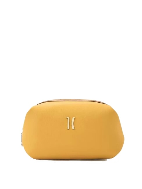 ALVIERO MARTINI PRIMA CLASSE GEO Beauty squadrato medio giallo miele - Beauty Case
