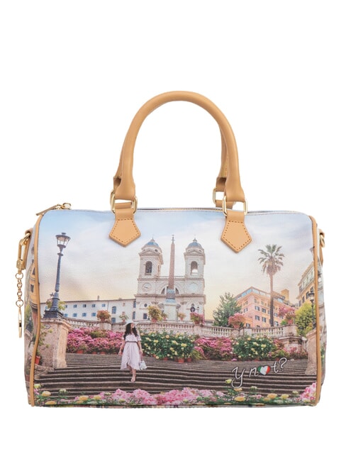 YNOT YESBAG  Bauletto a mano, con tracolla floral - Borse Donna