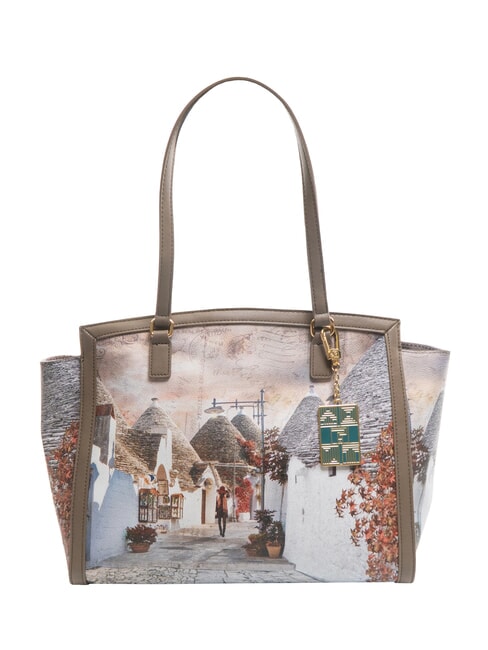YNOT CITY LIFE Borsa shopping a spalla trulli - Borse Donna
