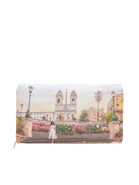 YNOT YESBAG  Portafoglio continental floral - Portafogli Donna