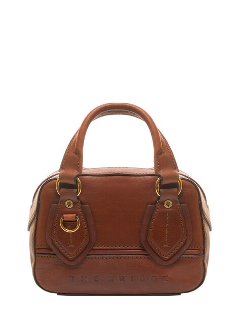 THE BRIDGE DAPHNE Borsa mini bauletto in pelle MARRONE - Borse Donna
