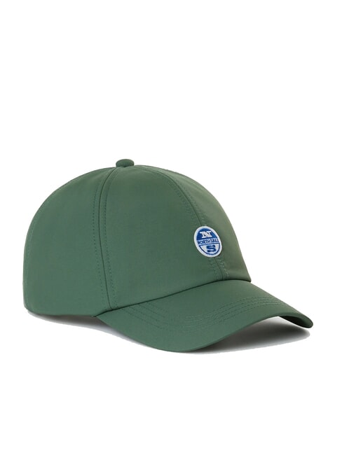 NORTH SAILS ROUND LOGO Cappello modello baseball lake green - Cappelli