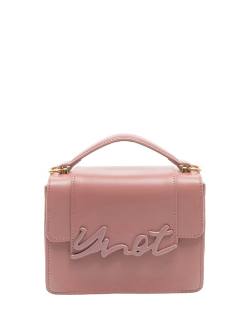 YNOT AMBER Borsa a cartella mini con tracolla nude - Borse Donna