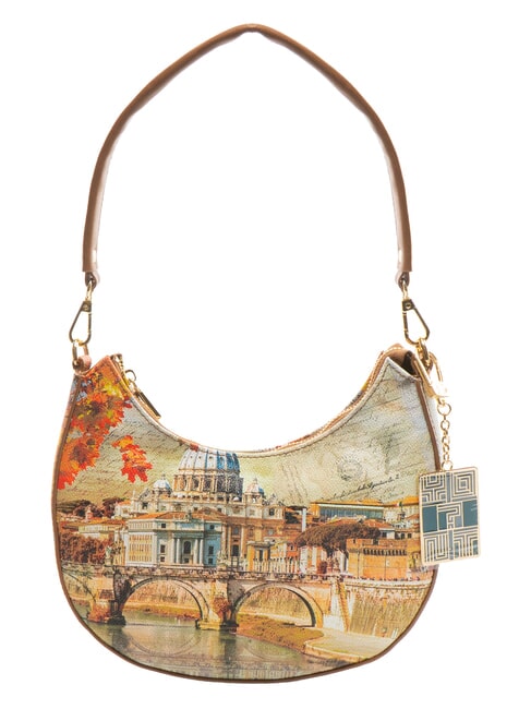 YNOT CITY LIFE Borsa a spalla con charm winter rome - Borse Donna