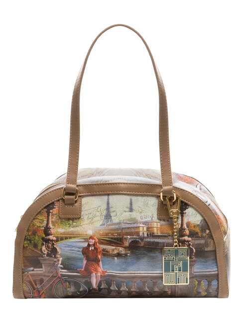 YNOT CITY LIFE Borsa bowling a spalla happiness - Borse Donna