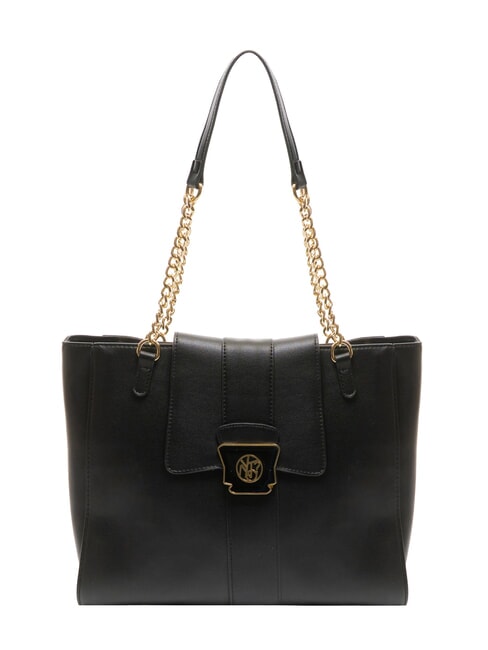 YNOT RIBBON Shopping Bag NERO - Borse Donna