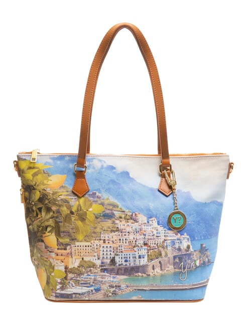 YNOT YESBAG  Shopper a spalla lemon coast - Borse Donna