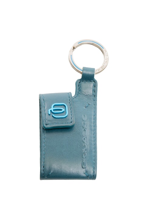 PIQUADRO BLUE SQUARE Portachiavi / Porta indirizzo in pelle  avio2 - Portachiavi