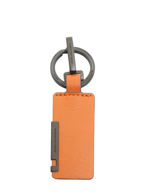 PIQUADRO TIGER Portachiavi con charm in pelle CUOIO - Portachiavi