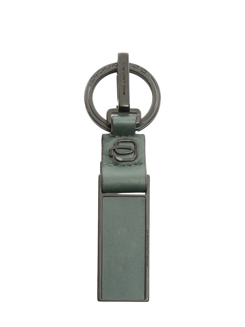 PIQUADRO FXP  Portachiavi in pelle VERDE - Portachiavi
