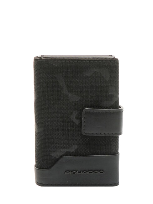 PIQUADRO FXP Portacard in pelle Nero - Portafogli Uomo