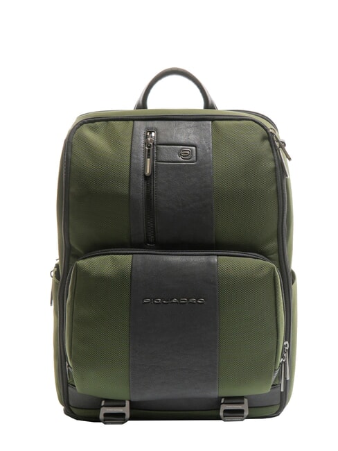 PIQUADRO BRIEF 2  Zaino porta pc 15,6" VERDE - Zaini da lavoro porta PC