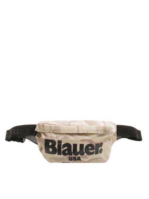 BLAUER AMERICAN  Marsupio camouflage beige - Marsupi
