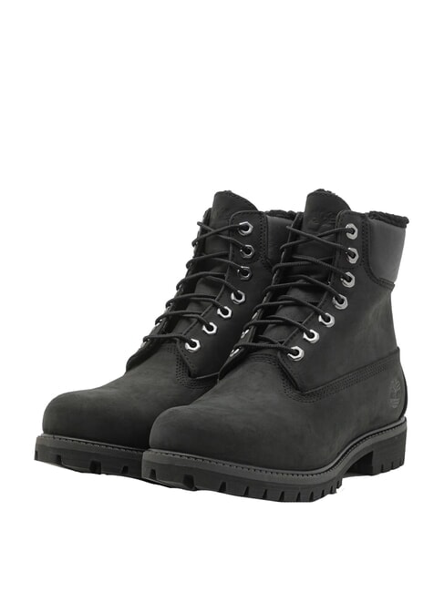 TIMBERLAND PREMIUM 6 INCH  Stivaletti in pelle nabuk NERO - Scarpe Uomo