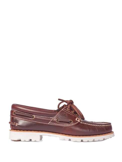 TIMBERLAND NOREEN LITE Scarpe da barca in pelle rootbeer - Scarpe Donna