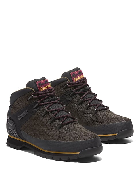 TIMBERLAND EURO SPRINT MID  Scarponcini impermeabili  medium brown mesh - Scarpe Uomo