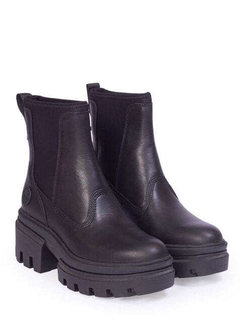 TIMBERLAND EVERLEIGH MID  Stivaletti JETBLACK - Scarpe Donna
