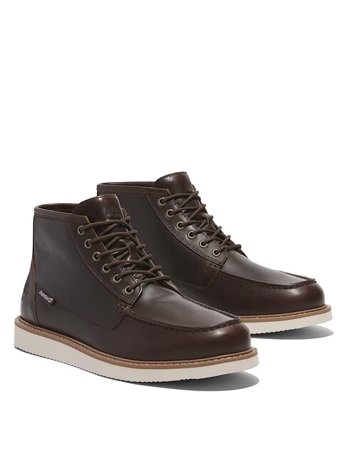 TIMBERLAND NEWMARKET MID  Stivaletti in pelle medium brown full grain - Scarpe Uomo