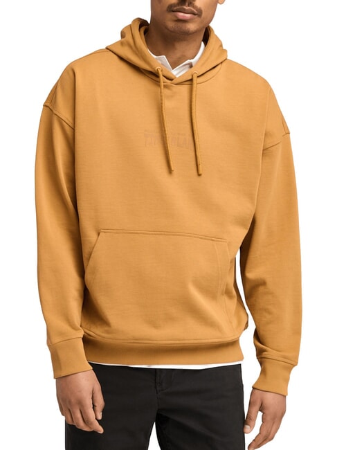 TIMBERLAND BACK LOGO  Felpa con cappuccio wheat boot - Felpe Uomo