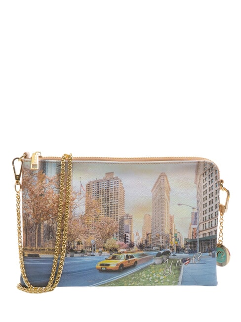YNOT YESBAG  Borsa clutch a tracolla flat iron - Borse Donna