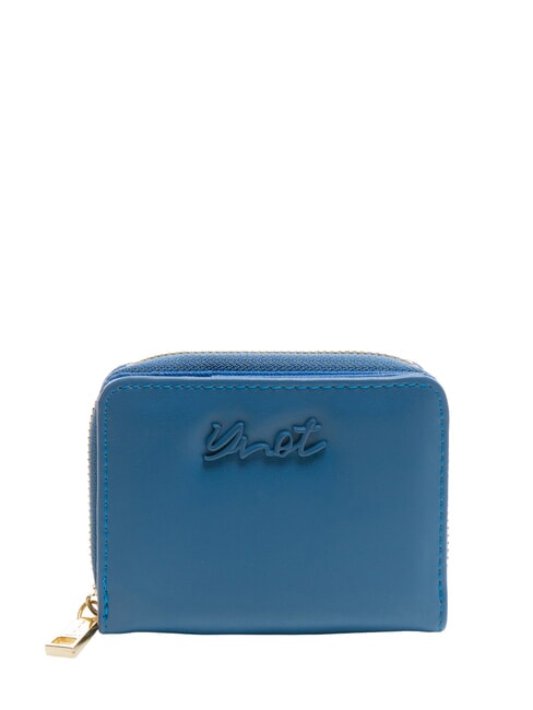 YNOT AMBER Portafoglio piccolo con logo cyan - Portafogli Donna