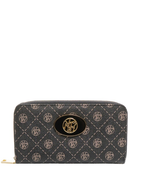 YNOT EMILY Portafoglio zip around dark logo - Portafogli Donna