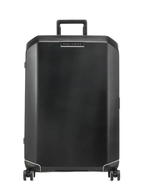 PIQUADRO BOLD Trolley misura grande Nero - Trolley Rigidi
