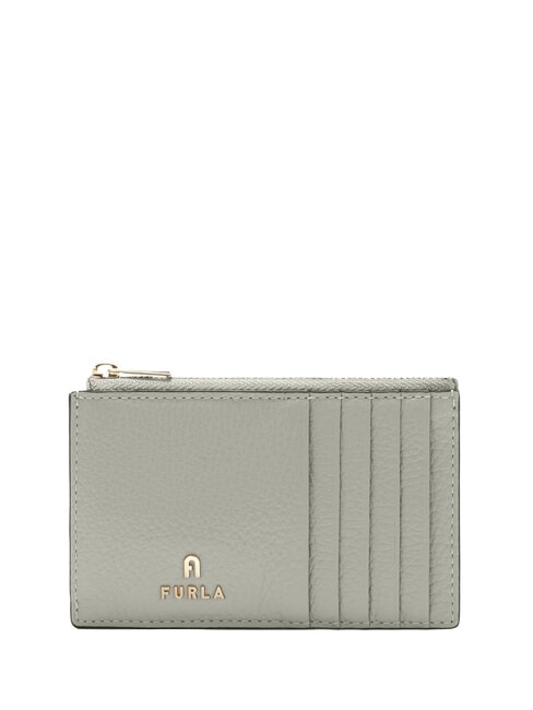 FURLA CAMELIA Portafoglio piatto in pelle cenere - Portafogli Donna