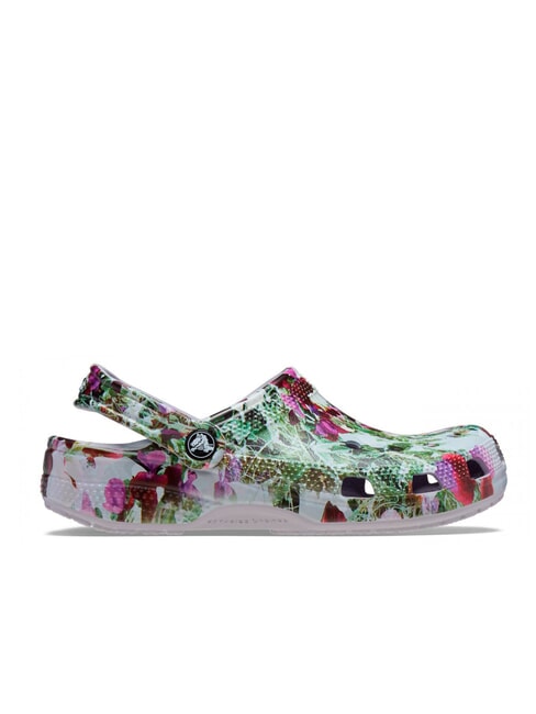 CROCS CLASSIC PHOTOREAL FLORAL CLOG Ciabatta sabot mauve mist - Scarpe Unisex