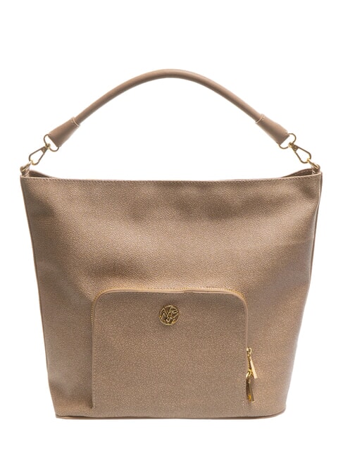 YNOT LUX Borsa hobo con tasca BEIGE - Borse Donna