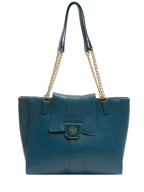 YNOT RIBBON Shopping Bag petrol - Borse Donna